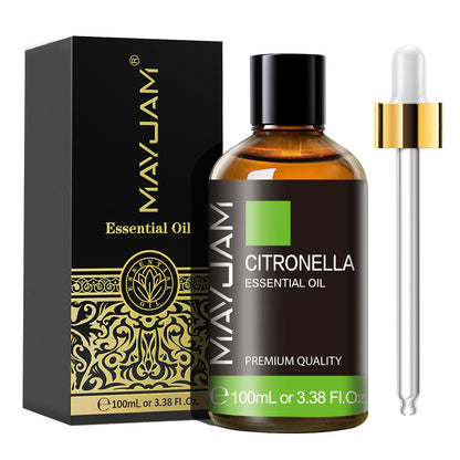 100ml Essential Oil | Natural Aromatherapy Scent | Mayjam Citronella