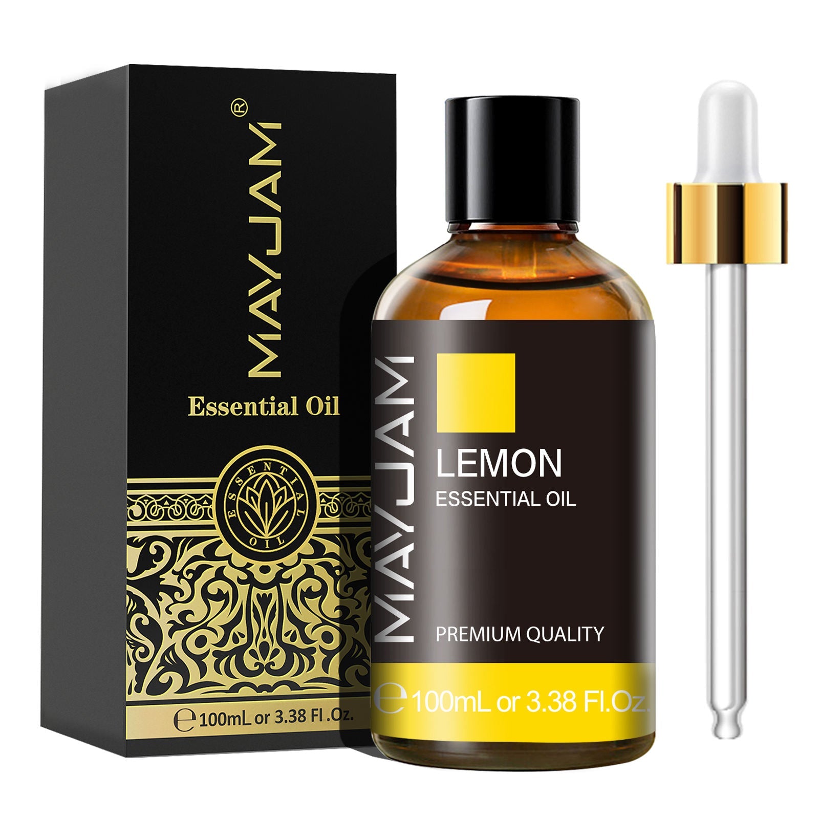 100ml Essential Oil | Natural Aromatherapy Scent | Mayjam Lemon