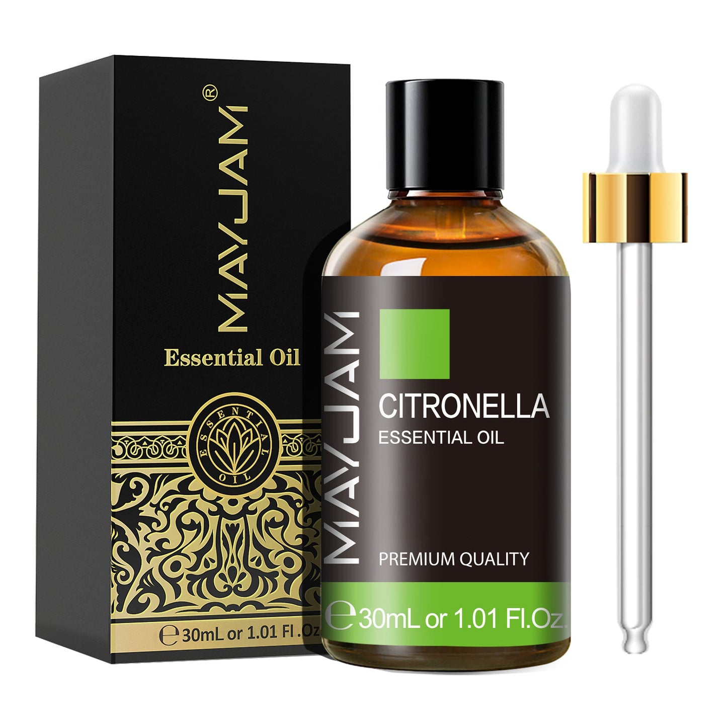 30ml Essential Oil | Natural Aromatherapy Scent | Mayjam Citronella