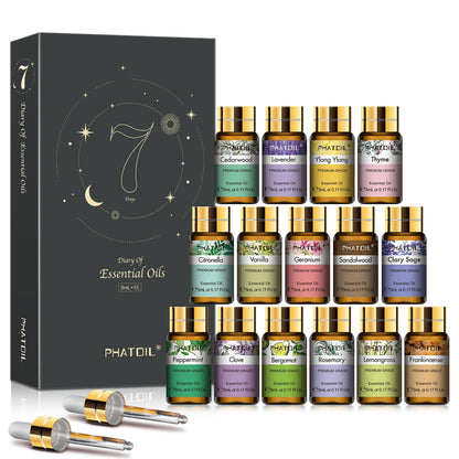 Aromatherapy Essential Oil Gift Box 15 Bottles | Phatoil