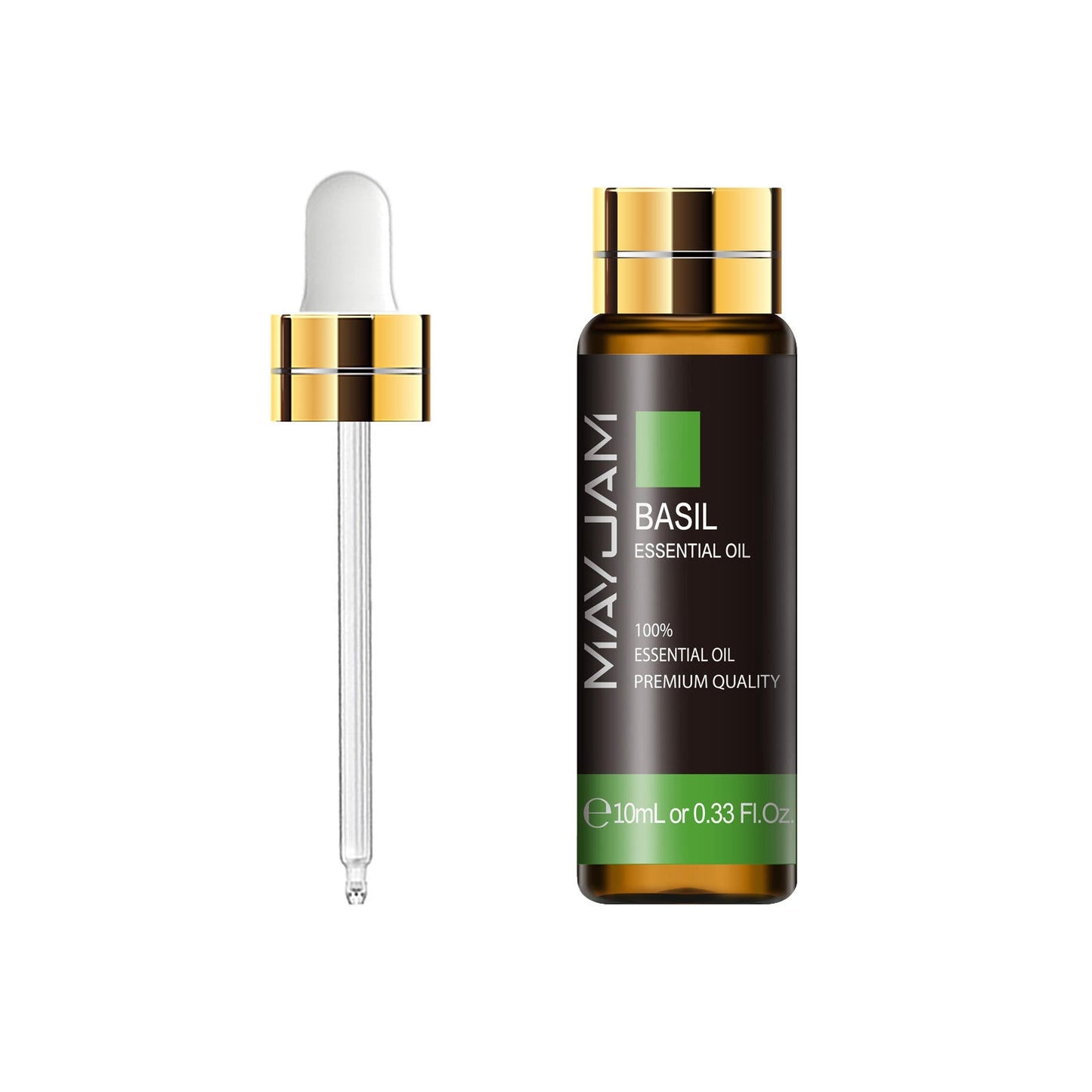 Basil Essential Oil 10ml | Natural Aromatherapy | Mayjam