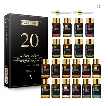 Essential Oils Gift Box 20 Bottles | Aromatherapy Collection | Mayjam