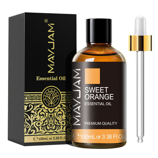 Sweet Orange Essential Oil 100ml | Natural Aromatherapy | Mayjam