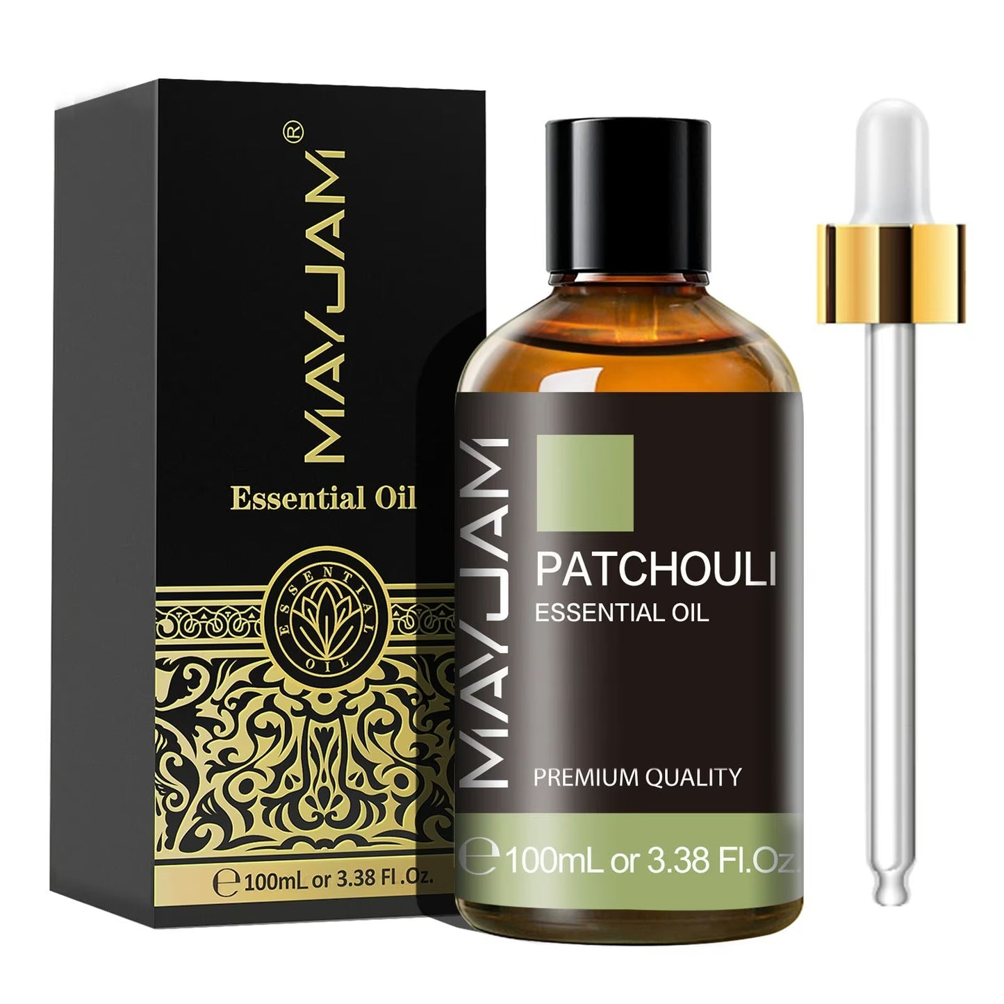 Patchouli Essential Oil | Natural Aromatherapy | Mayjam - 100ml