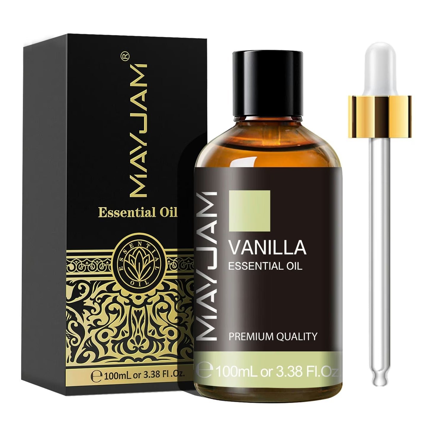 Vanilla Essential Oil | Natural Aromatherapy | Mayjam - 100ml