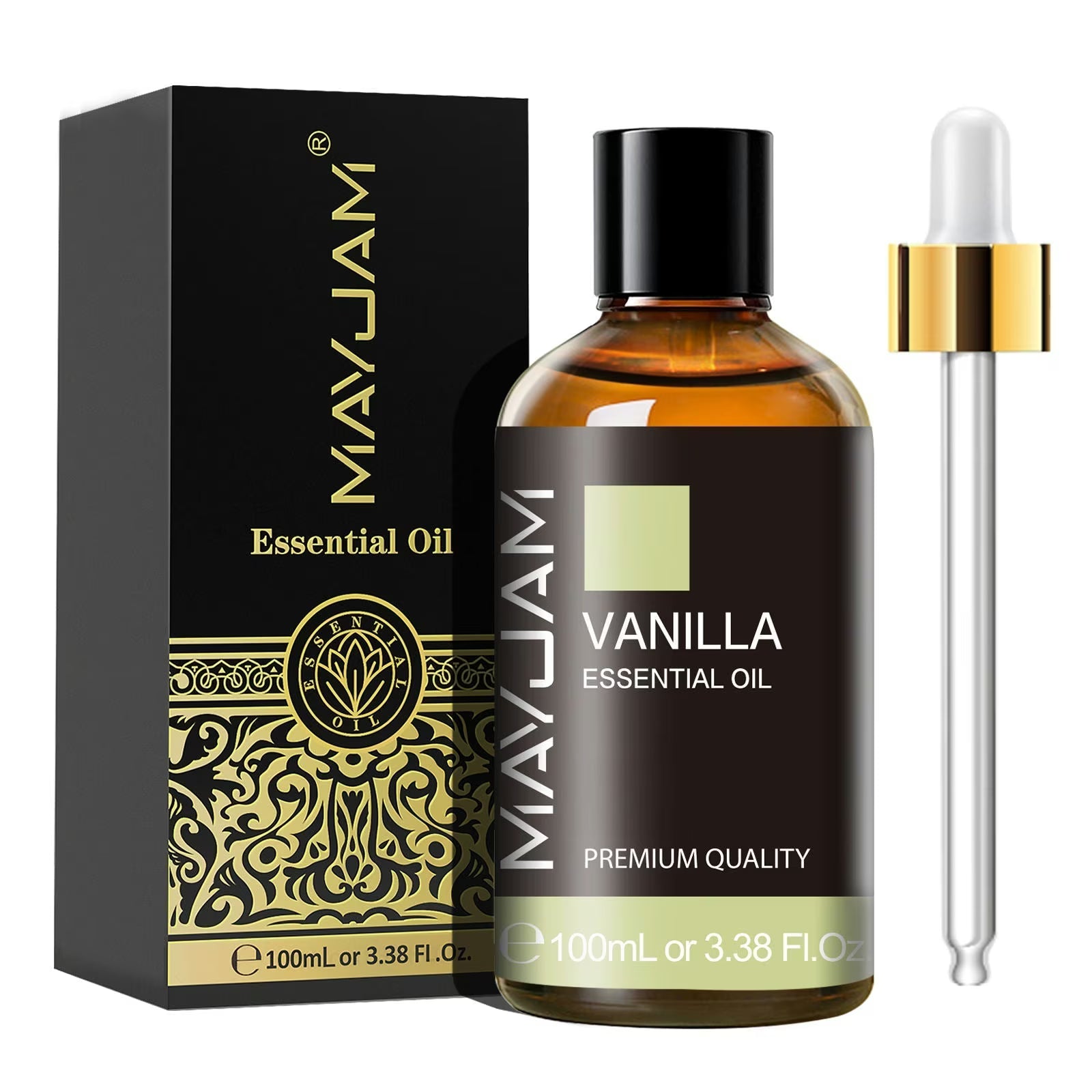 Vanilla Essential Oil | Natural Aromatherapy | Mayjam - 100ml